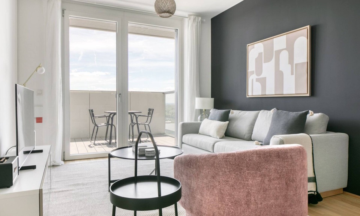 Vienna Apartment | 1BR w/Balcony, Ideal view over Vienna, nr U2 Donaumarina, by Blueground