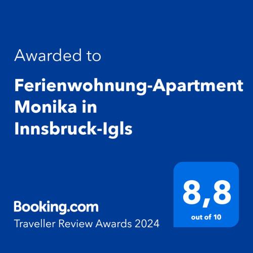 Igls Apartment | Ferienwohnung-Apartment Monika in Innsbruck-Igls