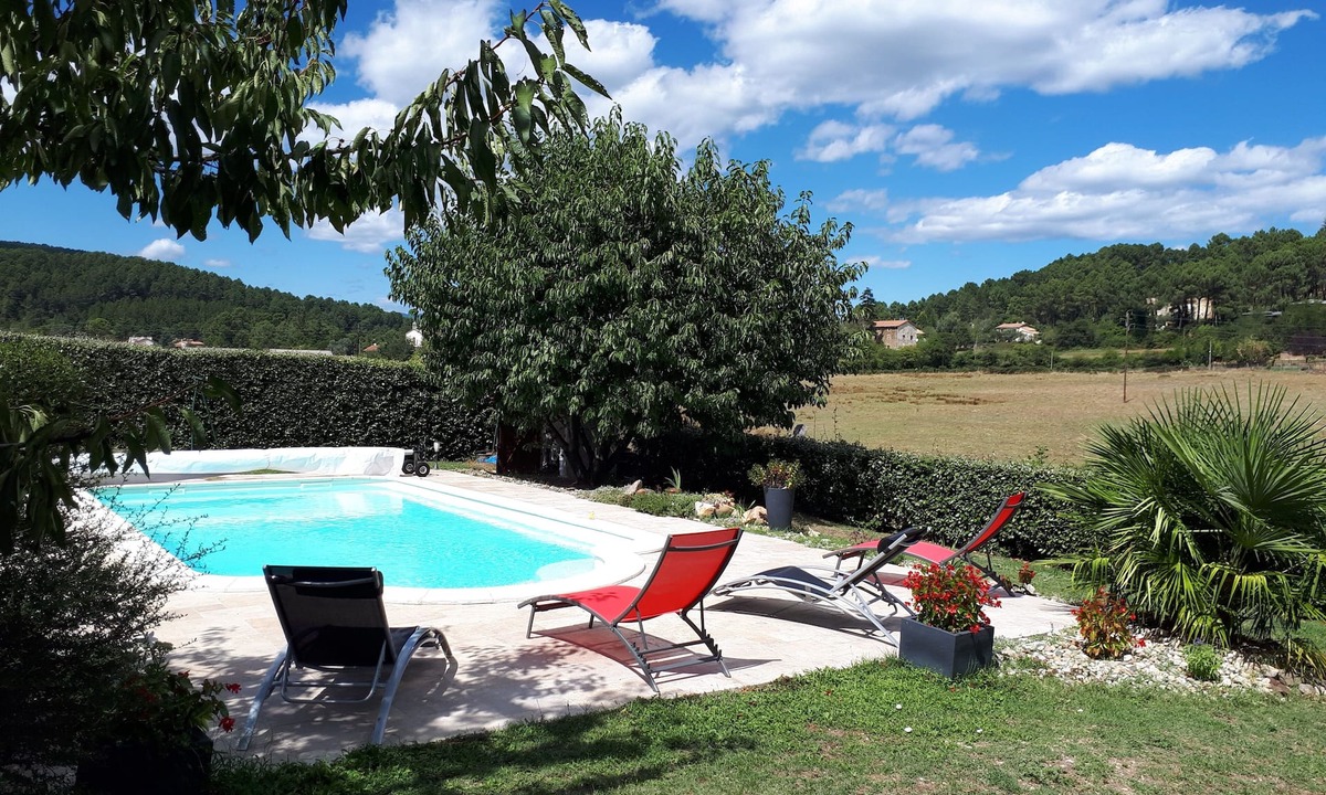 Laval-Pradel Apartment | Gite in Cévennes with swimming pool