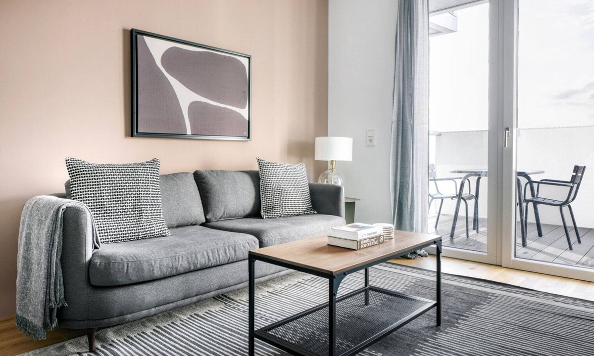 Vienna Apartment | Hip Leopoldstadt 1BR w/Gym, Balcony & Elevator, nr U2, by Blueground