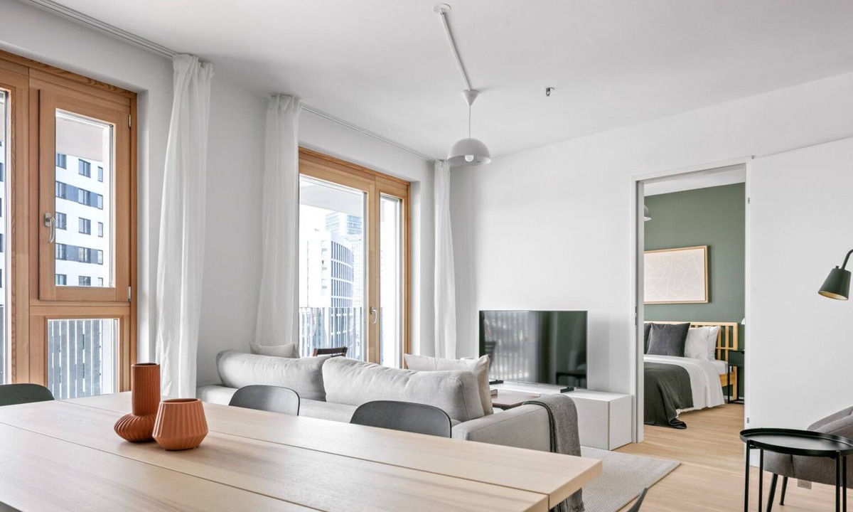 Favoriten Apartment | Lovely Favoriten 3BR w/Roof, Gym & Lounge, 1min to HBF, by Blueground