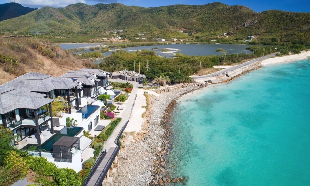 Fryes Beach Villa | Ocean Blue – Oceanfront Luxury Beach Villa at Tamarind Hills, Antigua