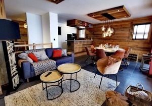 Exceptional spacious and quiet duplex in Les Gets in Les Gets
