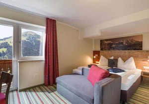 Single room, shower, toilet, balcony, short breakfast - Gasthof Gruberhof