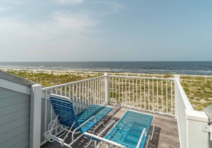 Watch the Sunset, Unobstructed Panoramic Beach view villa on Resort, C1224B in Englewood