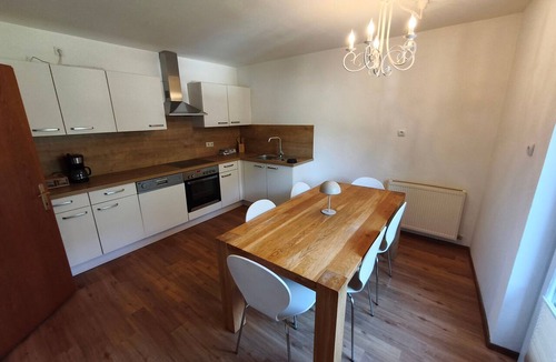 Laengenfeld Apartment | Apartment 'Ferienhaus Am Wasserfall 1.Unit' with Mountain View, Private Terrace and Wi-Fi