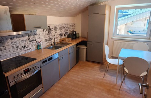 Laengenfeld Apartment | Apartment 'Ferienhaus Am Wasserfall Ap2' with Mountain View, Private Terrace and Wi-Fi