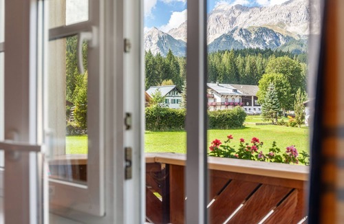 Leutasch Apartment | Apartment 'Landhaus Sonja 1' with Mountain View, Terrace and Wi-Fi