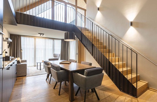 Schruns Apartment | Beautiful apartment for 6 people with pool, WIFI, TV, balcony and parking