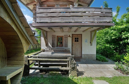 Sankt Englmar Ski Chalet | Chalet 'Tiny Hideaway' with Mountain Views, Private Terrace, and Private Garden