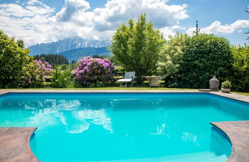 Adnet House | Chalet Wiesengut Romantic secluded location with pool and whirlpool