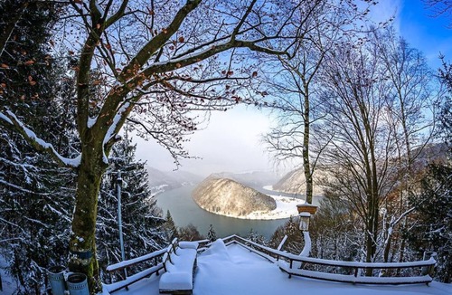 Schlogen House | Double room Donau.Steig, bath, WC - Riverresort Donauschlinge