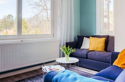 Apfelstadtaue Apartment | Enticing Apartment in Georgenthal with Sauna