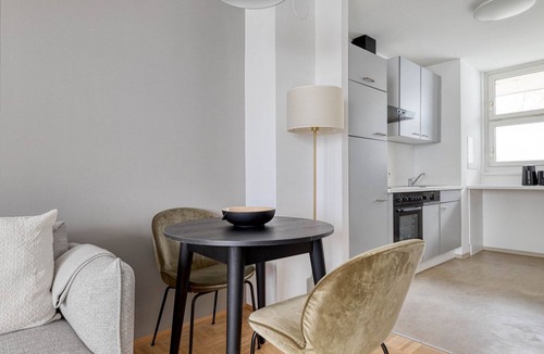 Stuwerviertel Apartment | Modern Leopoldstadt 1BR w/Balcony & Elevator, nr metro U2, by Blueground