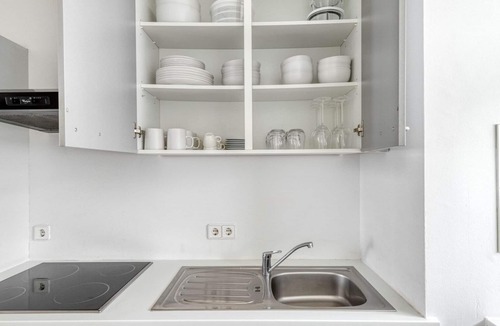 Stuwerviertel Apartment | Modern Leopoldstadt 1BR w/Balcony & Elevator, nr metro U2, by Blueground