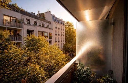 Epinettes Apartment | Parisian studio in the 17th district, fully equipped with balcony