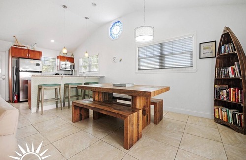 St. Augustine Beach House | Sapphire: Updated 2 bedroom home with private pool, hot tub, cabana, outdoor