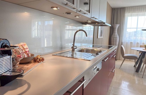 Seekirchen am Wallersee Apartment | SONNTAGSKIND near Salzburg – stylish apartment with a terrace and private garden