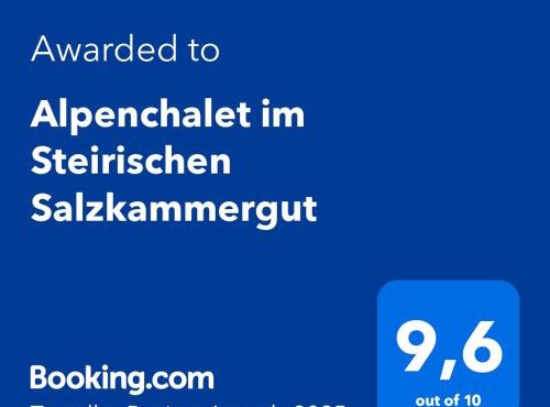 Alpenchalet im Steirischen Salzkammergut