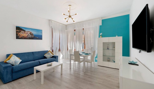 Apartment 'A Casa Di Brenda' with Mountain View, Wi-Fi and Air Conditioning in Chiavari