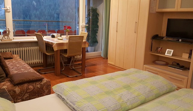 Apartment for 2 persons with balcony, pool, sauna, mountain view, mountain bath incl.