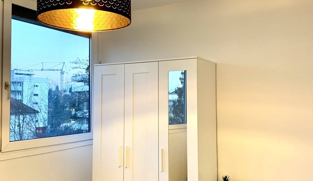 Apartment with style factor including parking space.