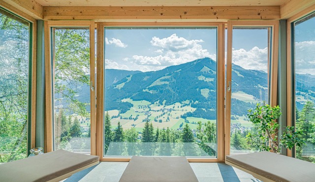 Apartments with private garden and views