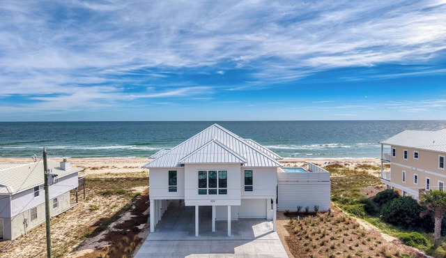 BRAND NEW, Elevated Pool, Beach Front, Hot Tub, and Elevator - Dune Alright in St. George Island