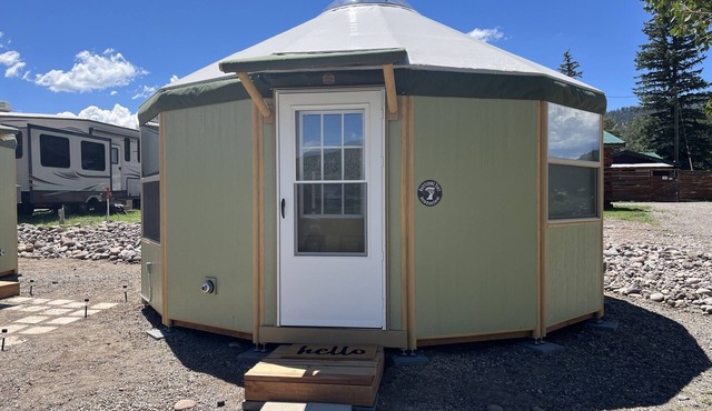 Bristlecone Yurt at Aspen Ridge Cabins in South Fork