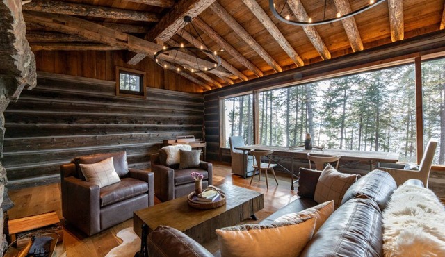 Camp Milson - Flathead Lake 10 BD Retreat w Private Lake Access, 8 acres in Bigfork