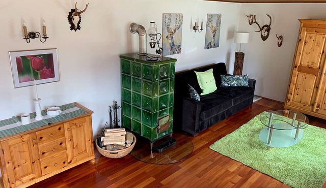 Cozy vacation home right on the ski slope - dog-friendly! Secluded location