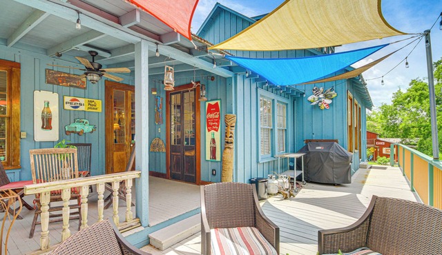 Eclectic Mandeville Home: Walk to Lakefront Park in Mandeville