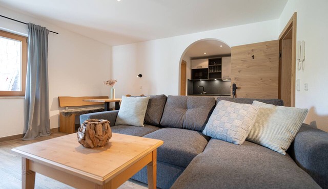 Exclusive adults-only two-room apartment with a large sun terrace