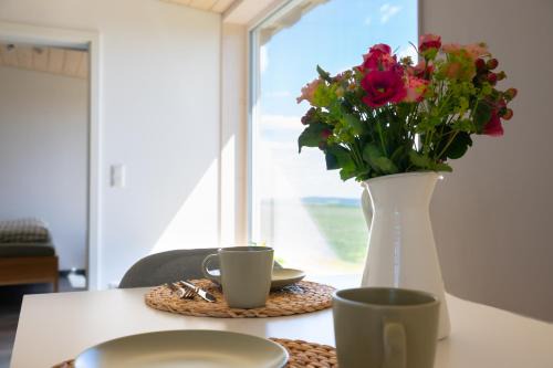 Ferienhaus am Flugplatz, umgeben von Natur in Kuhndorf