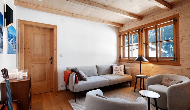 Holiday Appartment "Steinbock" in Sankt Anton am Arlberg with Mountain View, Balcony and Wi-Fi