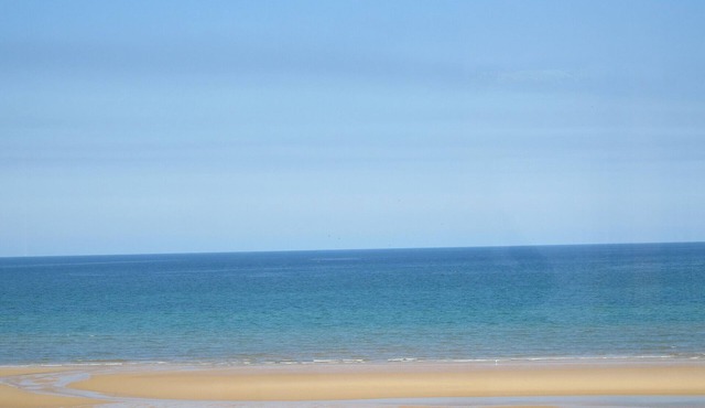 House facing Omaha Beach in Colleville-Sur-Mer