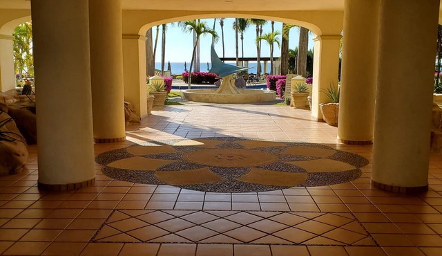 Las Mananitas Ground floor overlooking the Pools and Sea of Cortez! Ocean Front! in San José del Cabo