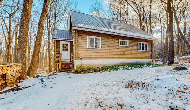 Log Ski Lodge in Wilmington