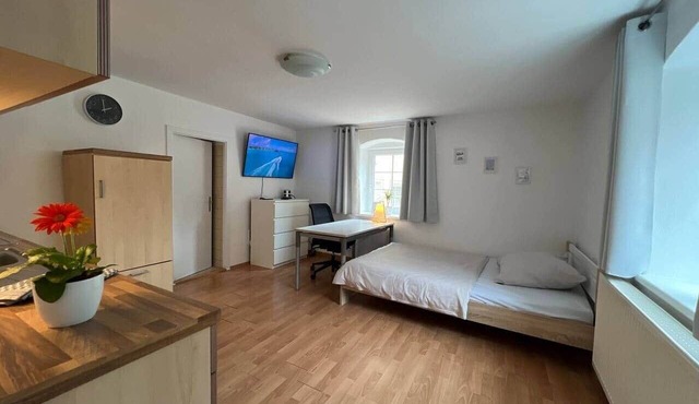 Micro apartment with a kitchen, near downtown