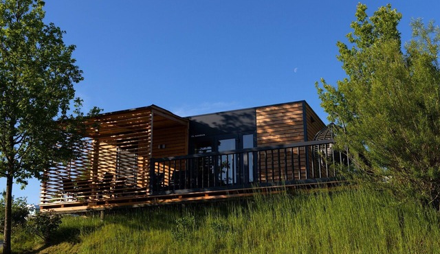 Modernes MobileHome für Familien im Vital Camp Bayerbach in Bayerbach