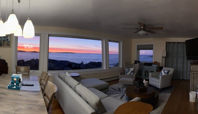 NEW LISTING ☼ Unique Oceanfront Home. Separate boat rental available. in Peaks Island
