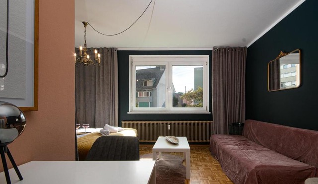 Schickes Boutique-Apartment, zentral in Messe-& Bahnhofsnähe, sehr ruhig & gratis Parkplatz - HappyStay