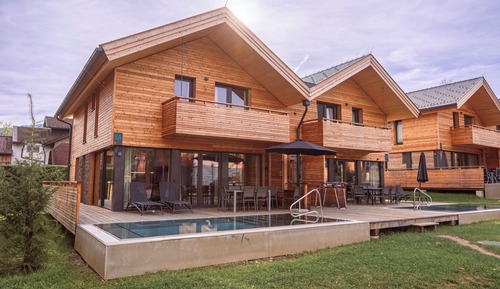 Ferienhaus # 5a mit Sauna und Pool