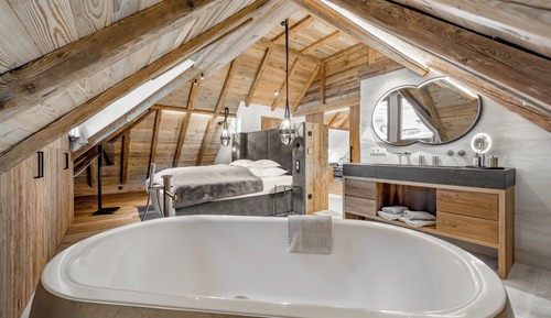 Luxury Penthouse, Balcony, Mountain View