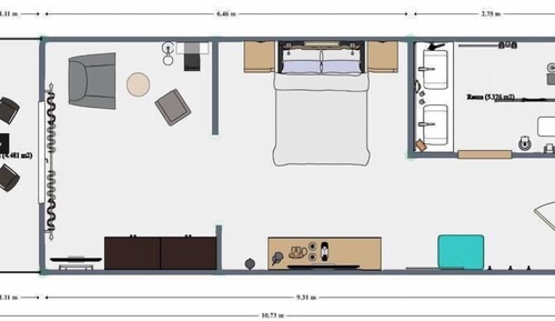 Club Double Room, 1 Double Bed with Sofa bed
