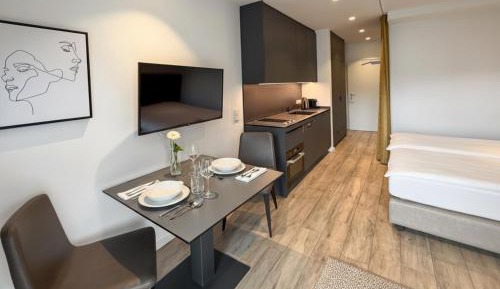 Studio Apartment with Balcony