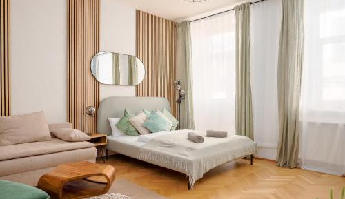 Studio Apartment with One Double Bed