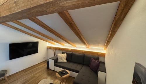 One-Bedroom Apartment with Balcony and Mountain View  