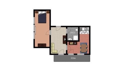 Large One-Bedroom Apartment