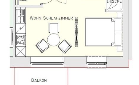 One-Bedroom Apartment